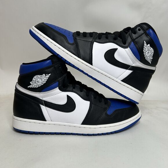 retro one royal toe